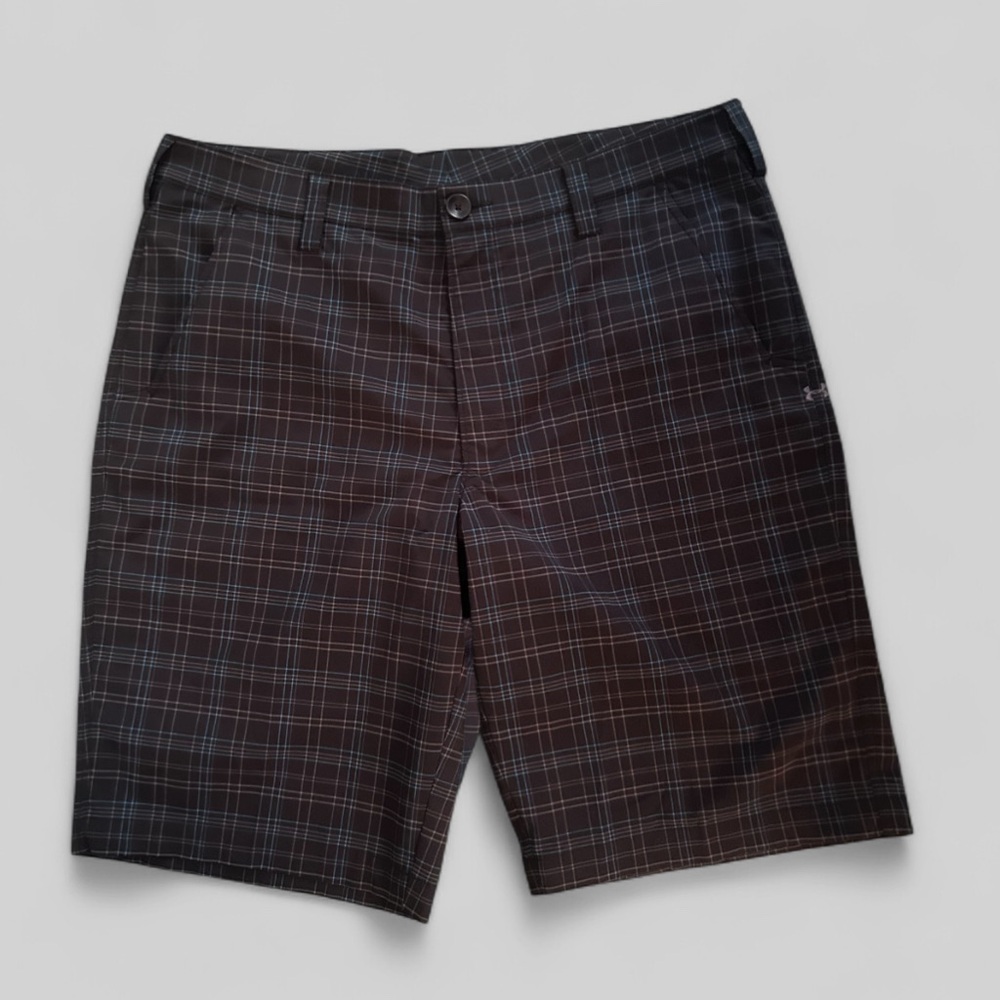 Under Armour Black and Gray performance golf  Shorts
